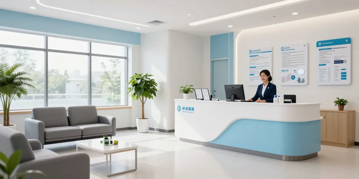 Prime Pharma Shop für medizinische Dienstleistungen und Patientenversorgung in einer modernen Klinik.